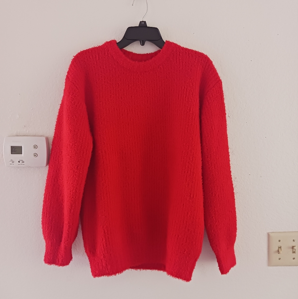 Future Collective Relaxed Crewneck Pullover Sweater - Picture 2 of 6